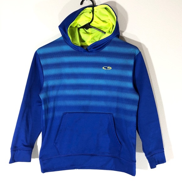 Champion Other - Champion Medium Boys Blue And Green Hoodie
